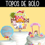 curso topo de bolo silhouette